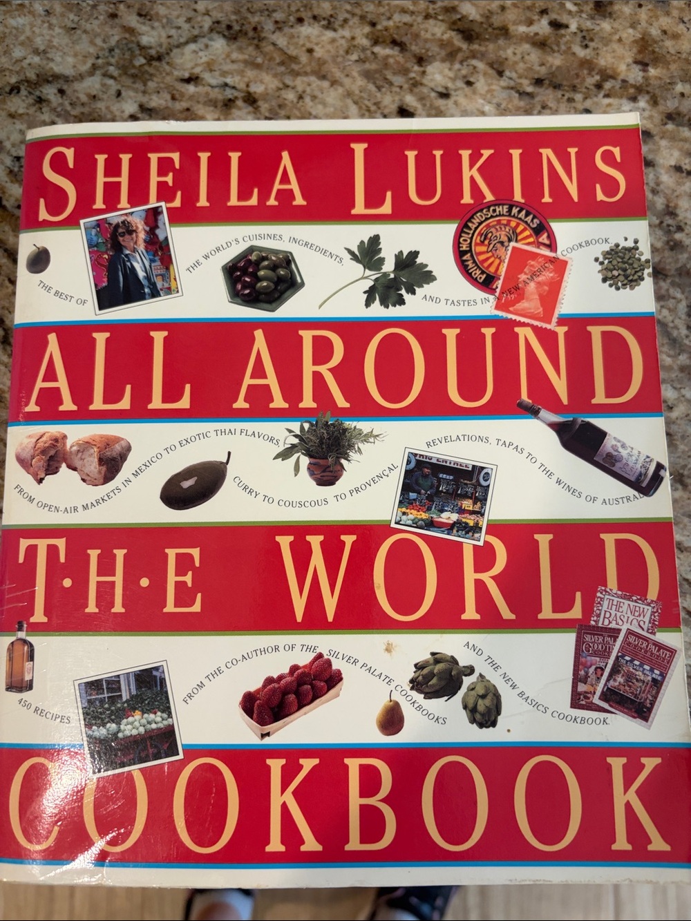 All Around the World Cookbook - Red Cover